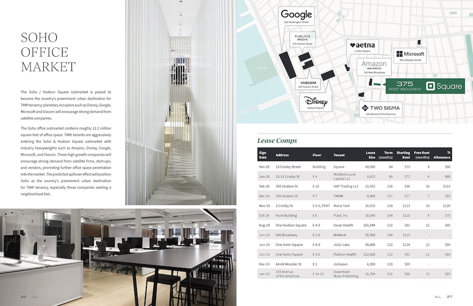 375 West Broadway offering memorandum: map