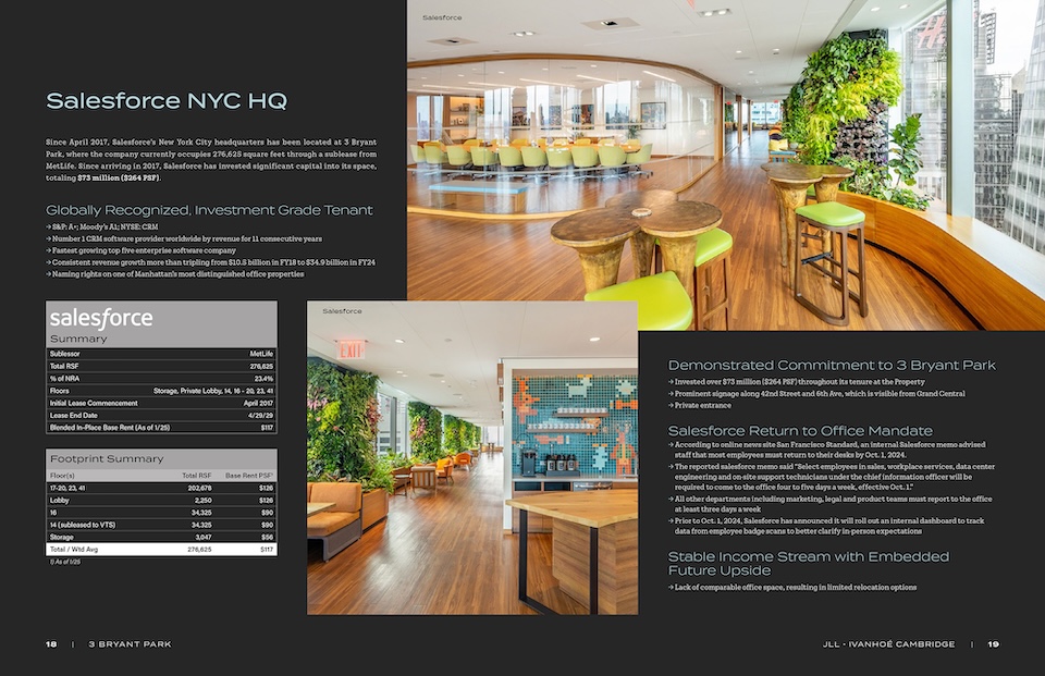 3 Bryant Park offering memorandum: photos