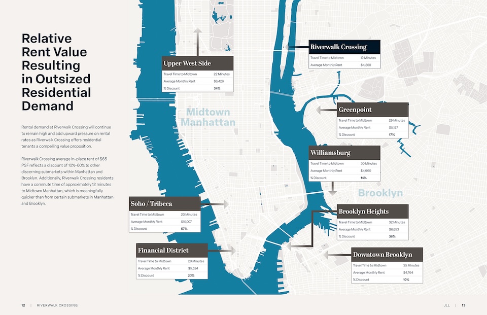 Riverwalk Crossing offering memorandum: map